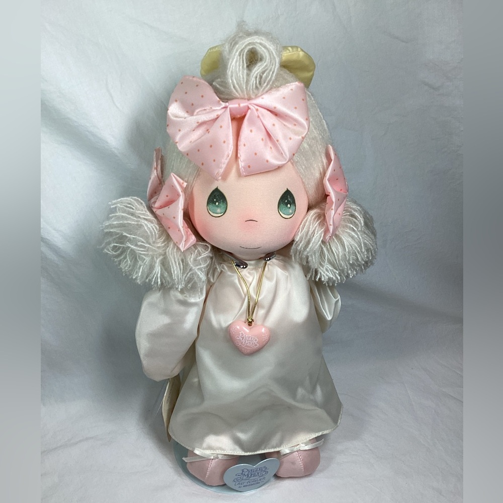 Angie Angel Precious Moments Plush 16" Angie Angel 4569 Doll Applause STAND - Picture 2 of 13